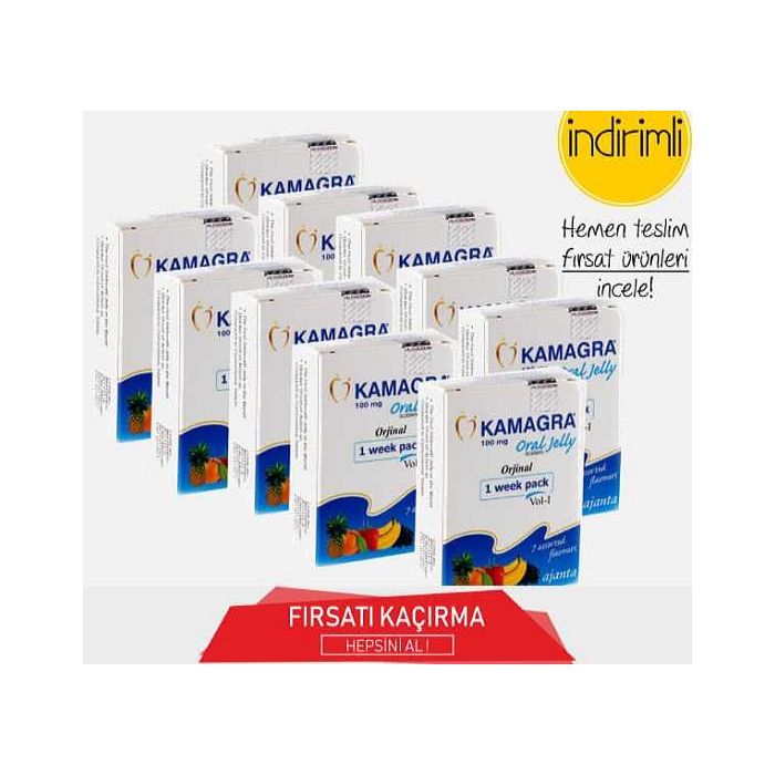 Kamagra Jel 10 Paket 70 Adet Kampanyalı Fiyat