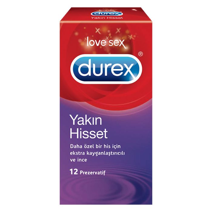 Durex Yakın Hisset İnce 12 li Prezervatif