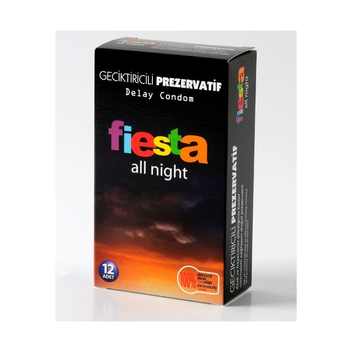 Fiesta 12 li Geciktirici Etkili Prezervatif