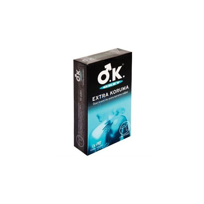 Okey Extra Koruma Güvenilir Prezervatif 10 lu