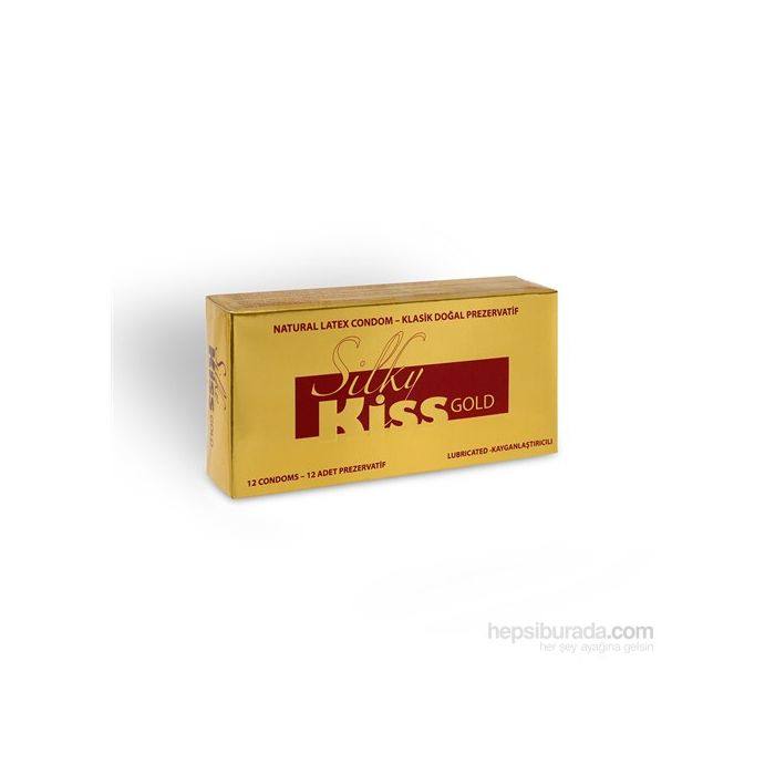 Silky Kiss Gold 12 li Kayganlaştırıcılı Kondom