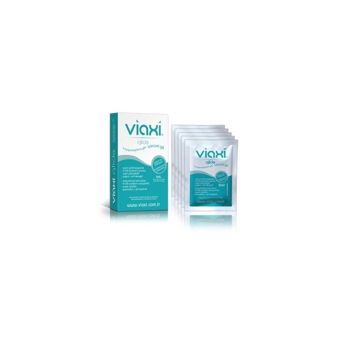 Viaxi Glide Sade 5x5 ml Etkili Kayganlaştırıcı Jel