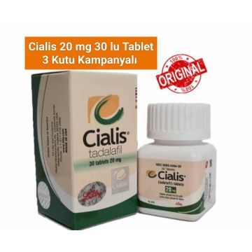 Cialis 20 mg 30 lu Tablet 3 Kutu Kampanya