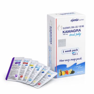 Kamagra Oral Jelly 100 mg 7'li haftalık paket