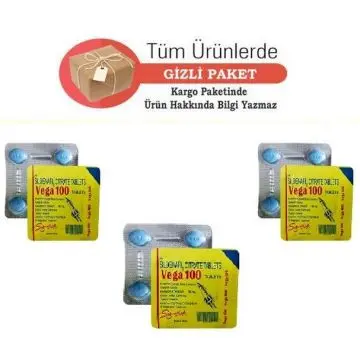 Vega 100 Mg 3 Paket 