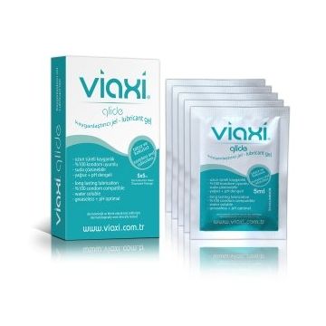 Viaxi Glide Sade 5x5 ml Etkili Kayganlaştırıcı Jel