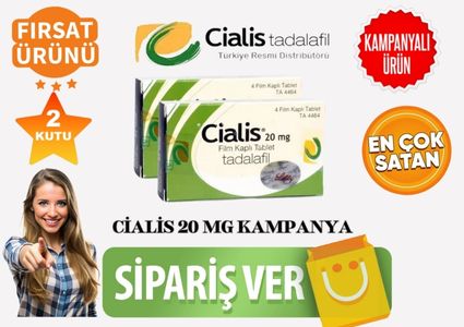 Cialis 20 mg 4 Lü Tablet 2 Kutu Kampanyalı