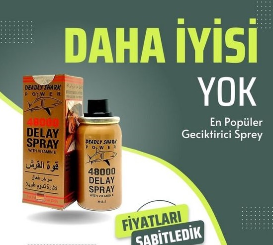 Delay 48000 Geciktirici Sprey